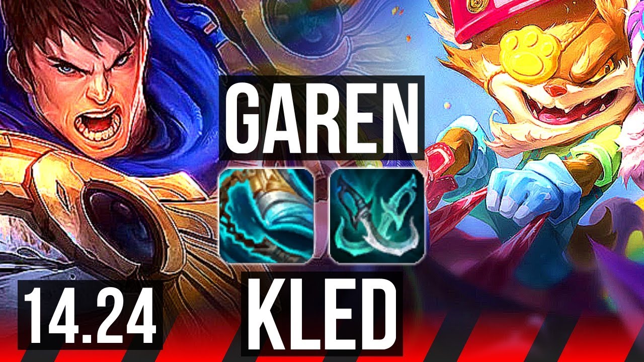GAREN vs KLED (TOP) | NA Grandmaster | 14.24
