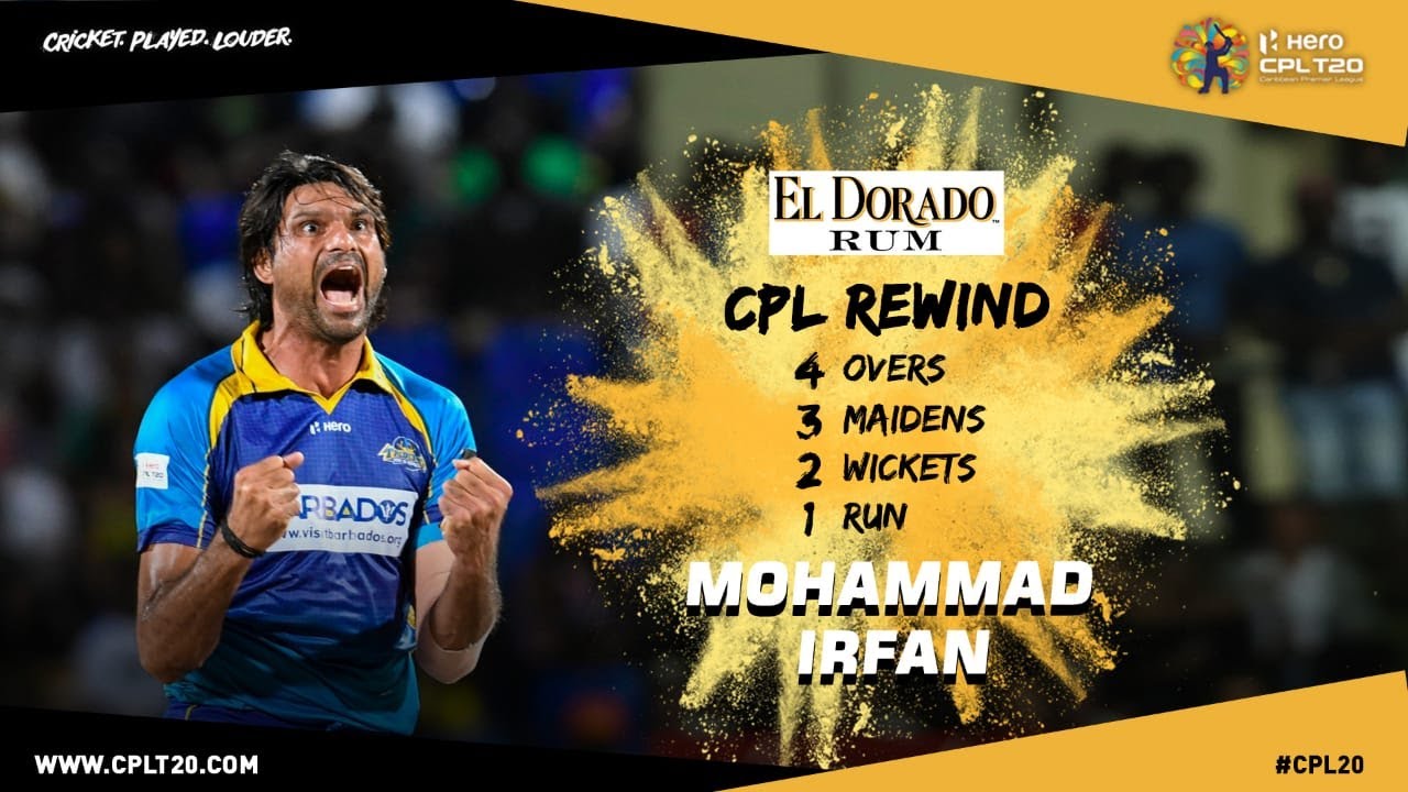 CPL REWIND | MOHAMMAD IRFAN | #CPLRewind #CPL20 #CricketPlayedLouder #MohammadIrfan #ElDorado