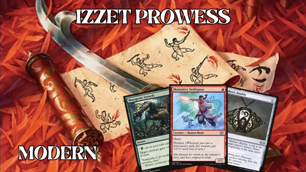Izzet Prowess dominates with Cori-Steel Cutter! 5-0 🏆 🔴🔵| MODERN | MTGO