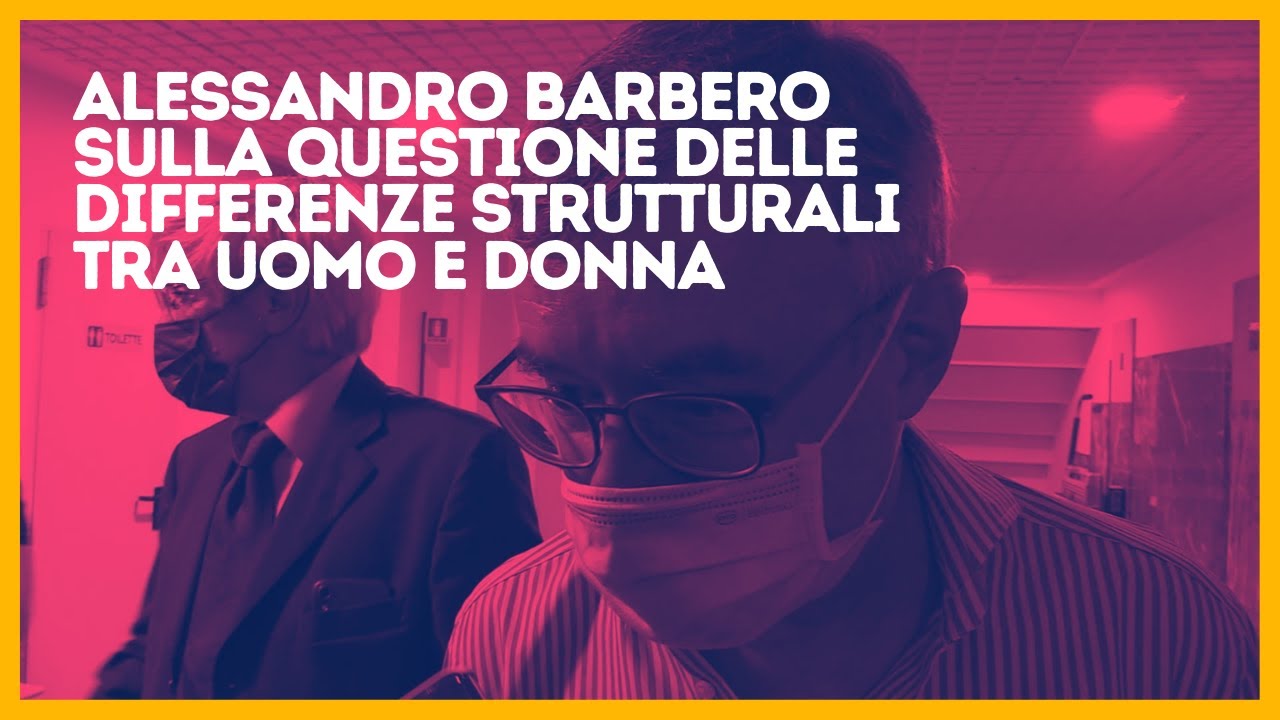 Alessandro Barbero sulla questione delle differenze strutturali tra uomo e donna (Esclusiva)