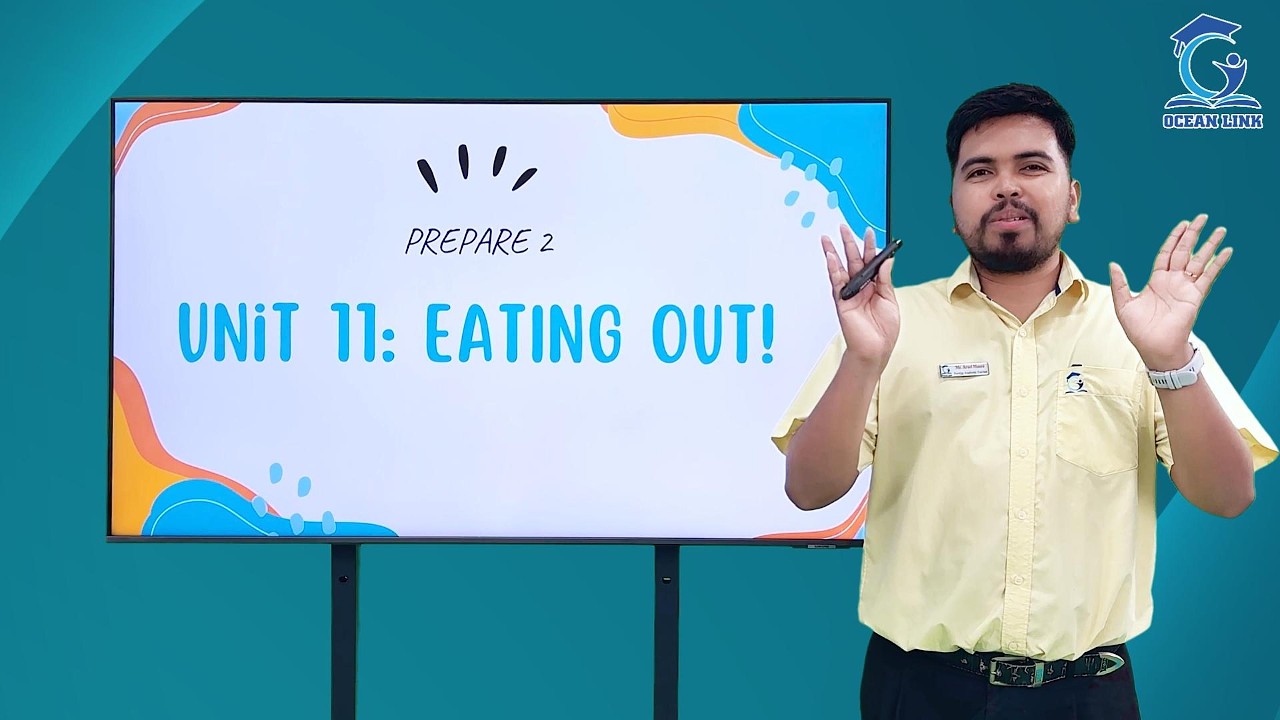 PP Level 2 - Unit 11: EATING OUT! - Speaking