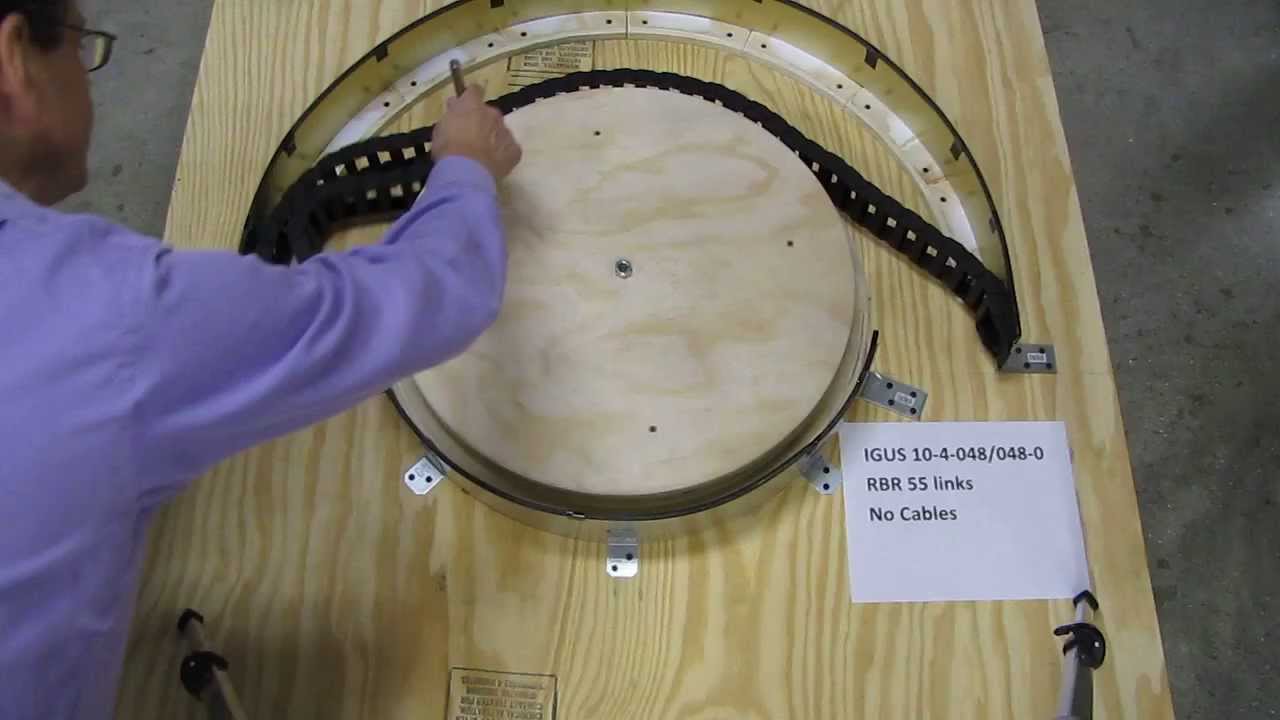 Igus Chain RBR rotary motion 10-4-048.048-0  55 links no cables