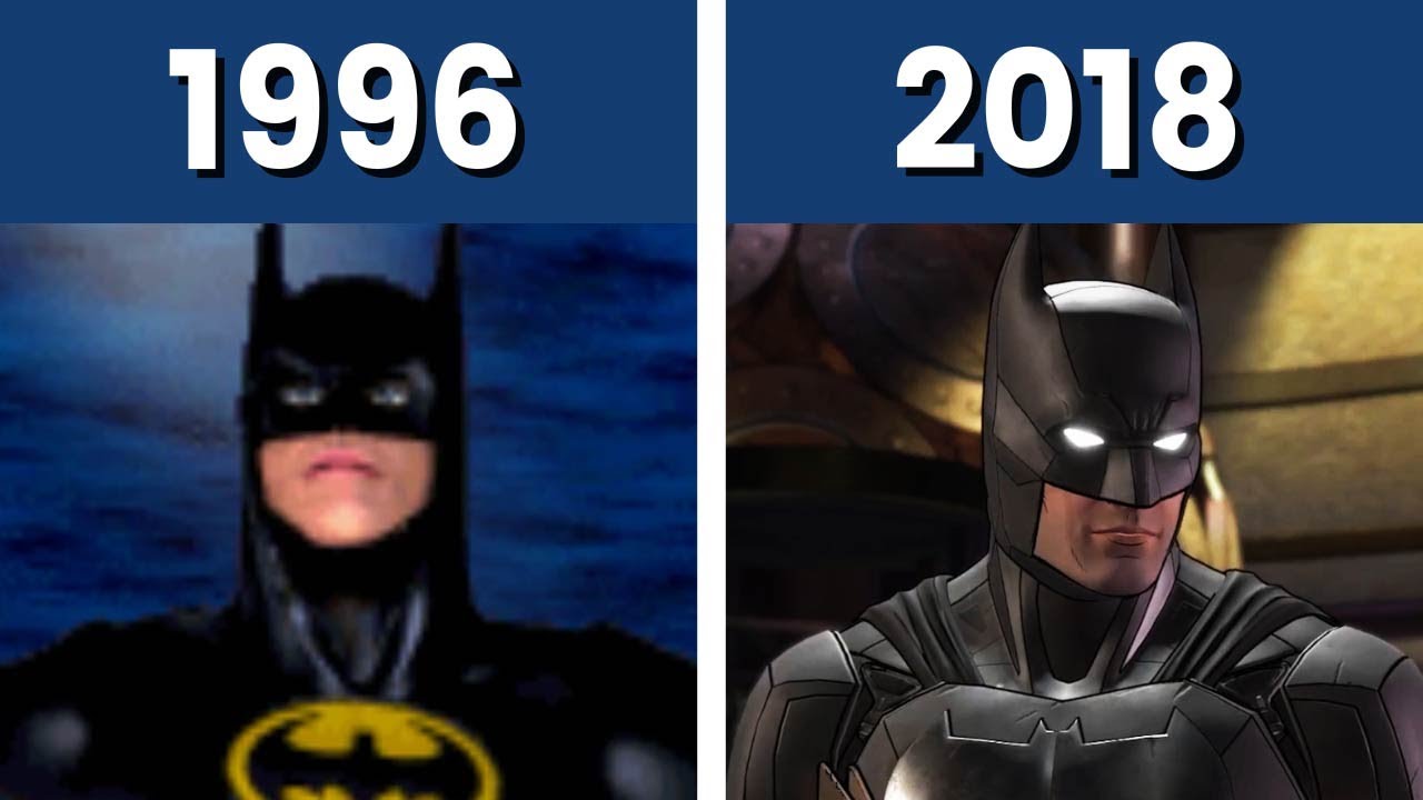 Batman PlayStation Evolution