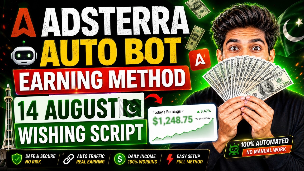 🔥Adsterra Direct Link Earning Trick | High CPM Method | 2026 Fresh Method