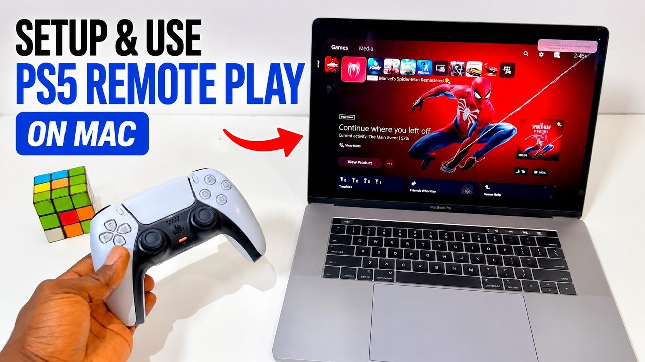 Как настроить и использовать PS5 Remote Play на Mac (простой способ)