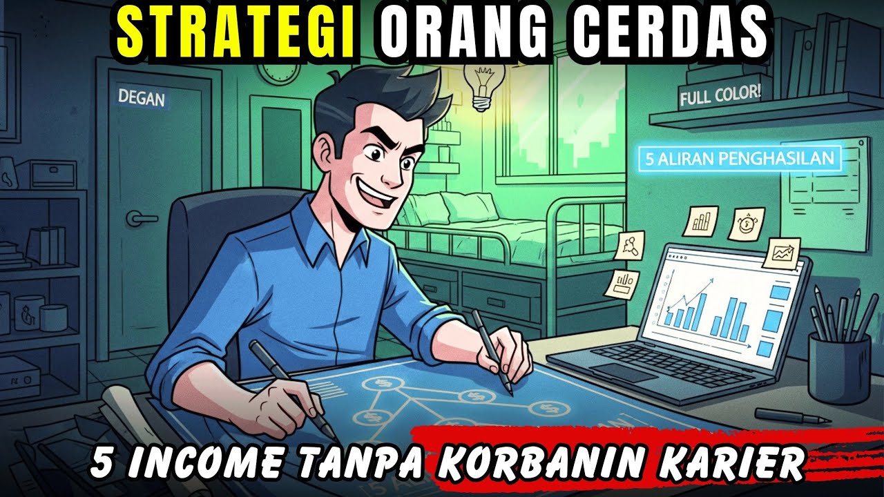 Cara Membangun 5 Aliran Penghasilan Tanpa Mengganggu Pekerjaan Utama