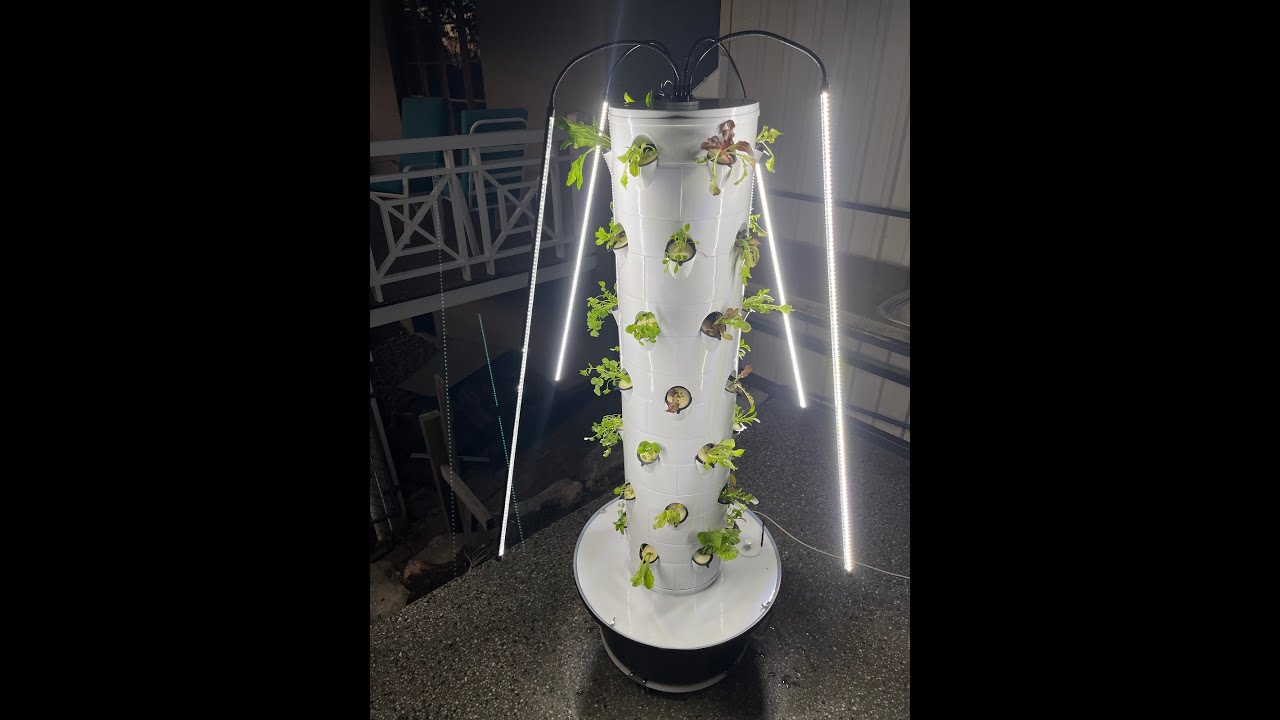 (OLD) How to Setup an Aeroponic Tower Garden - Air Stacky