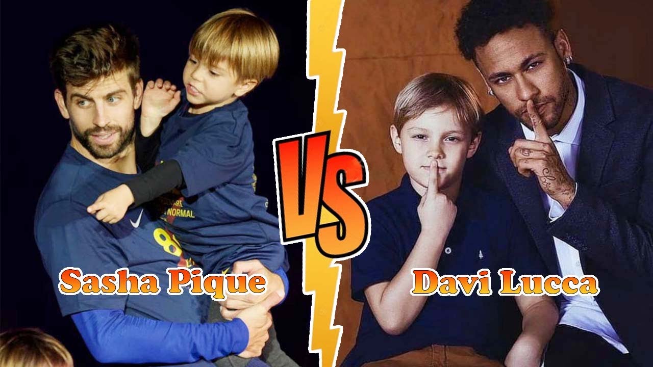Davi Lucca (Neymar's Son) Vs Sasha Pique (Shakira' Son) Transformation ★ 2022