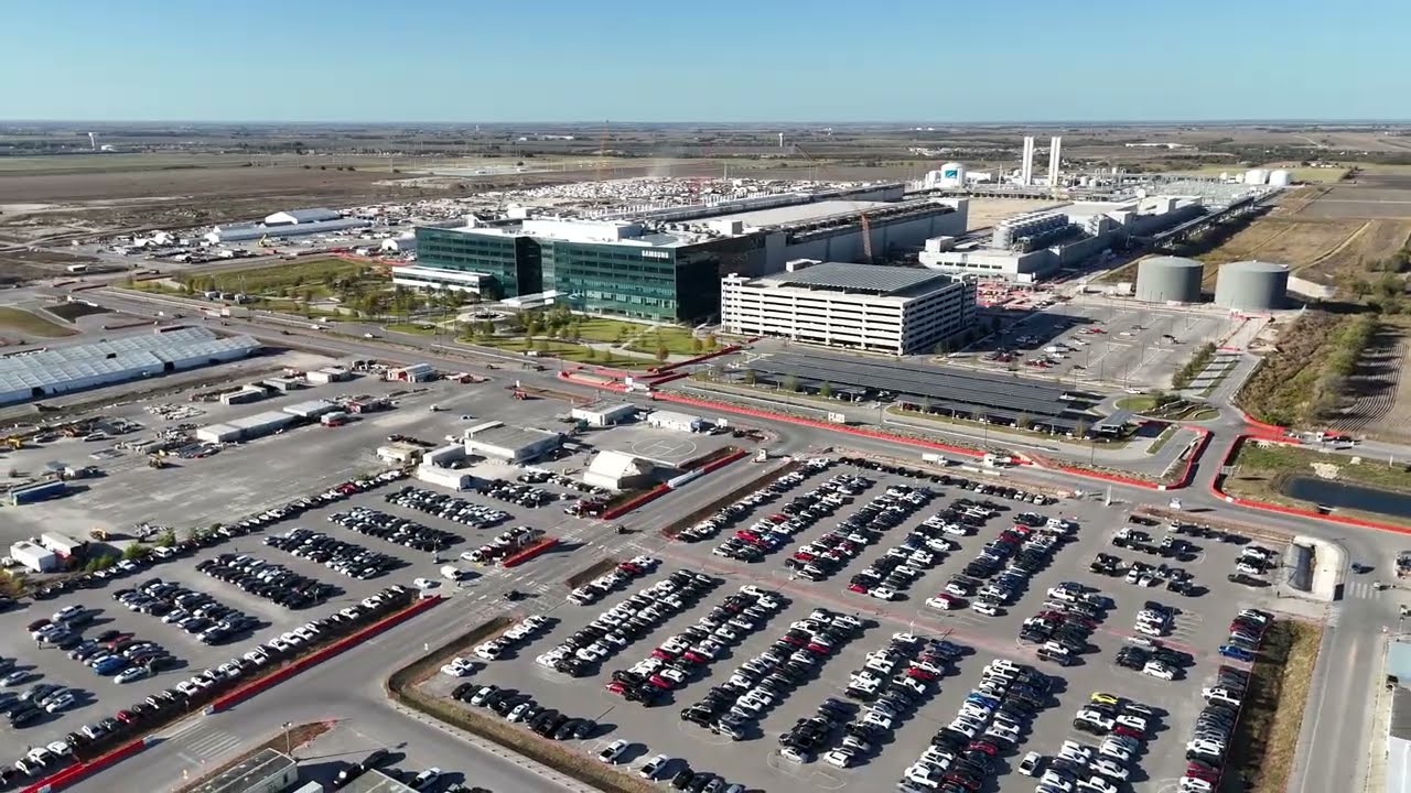 Samsung Taylor Texas @Samsung  Austin Semiconductor #fabrication #microchip #semiconductorindustry
