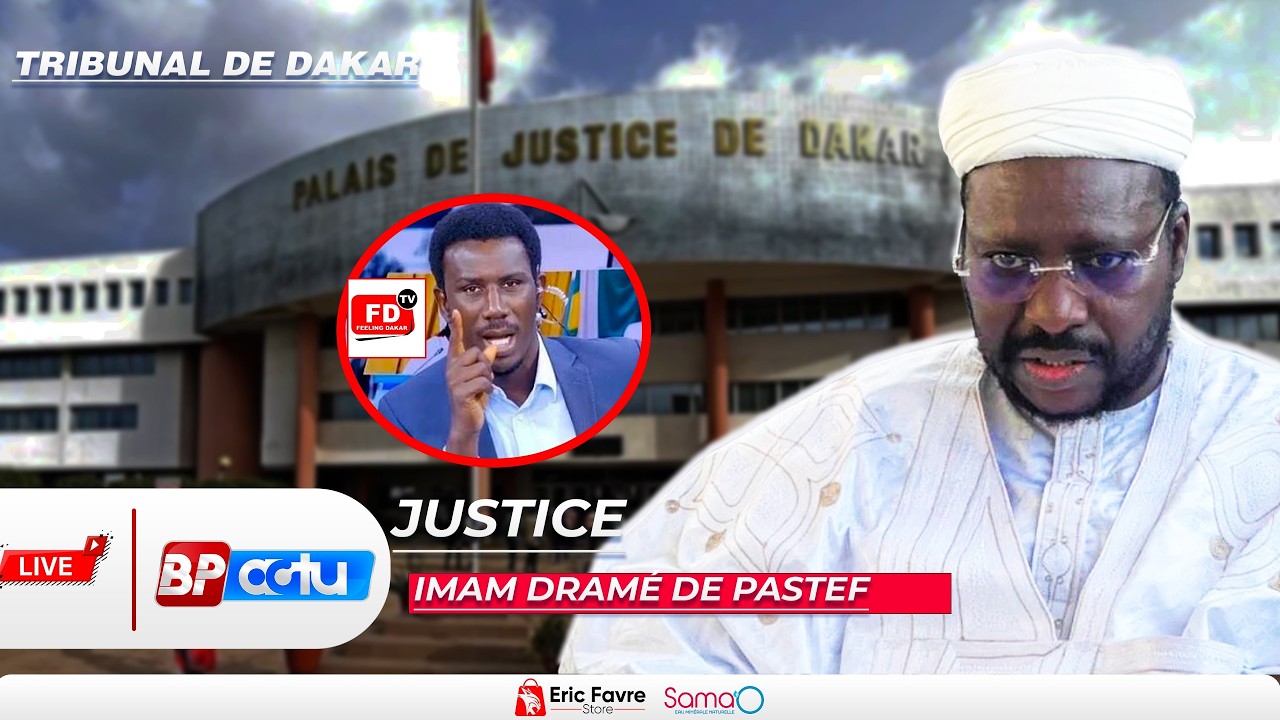 🛑Direct Tribunal: Imame Al Amine Dramé et Daouda Ouali face au juge
