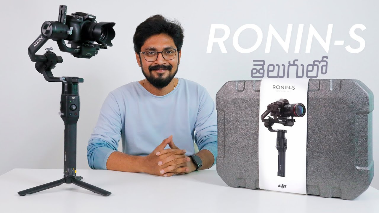 DJI Ronin-S Unboxing and Samples In Telugu By Sai Krishna