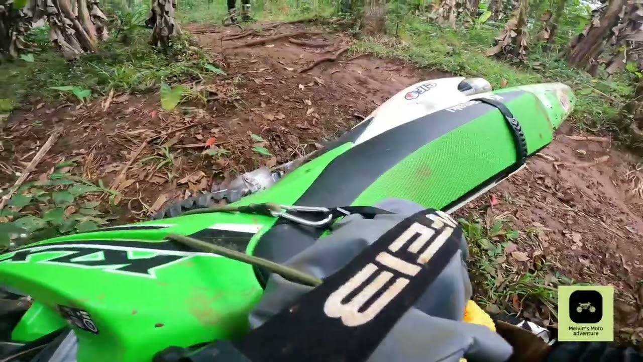 Slippery Ungga trail and reverse
