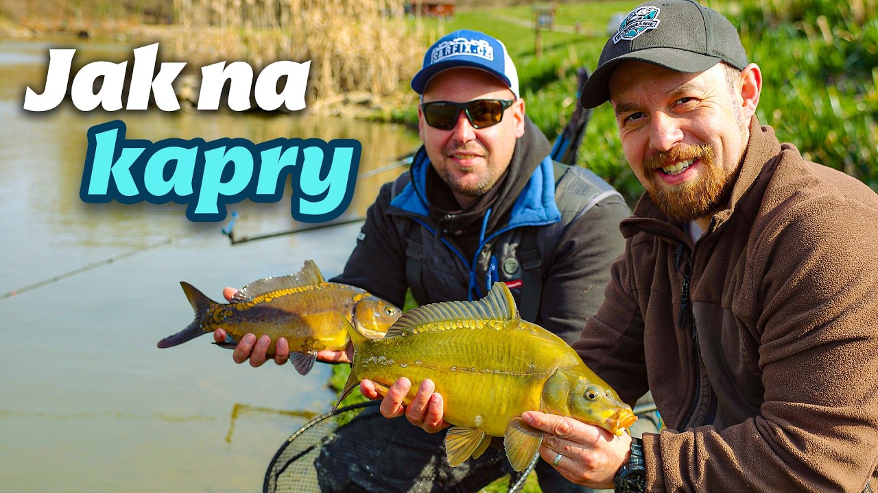 Jak na kapry na jaře? Úspěšný lov kaprů na method feeder. Rady, tipy a strategie JIrky Mateje