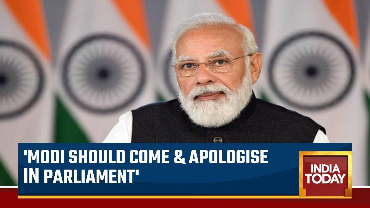 Congress Seeks PM Modi's Apology: 'Modi Should Come & Apologise In Parliament'