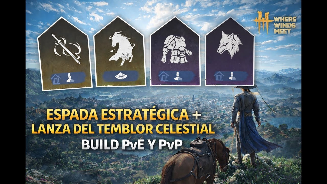 Build de Espada y Lanza para PvE y PvP | Where Winds Meet