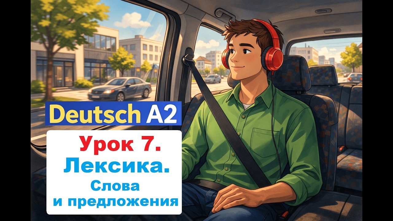 Немецкий язык A2 — Урок 7 (целиком): Лексика. Слова и фразы | Немецкий для начинающих