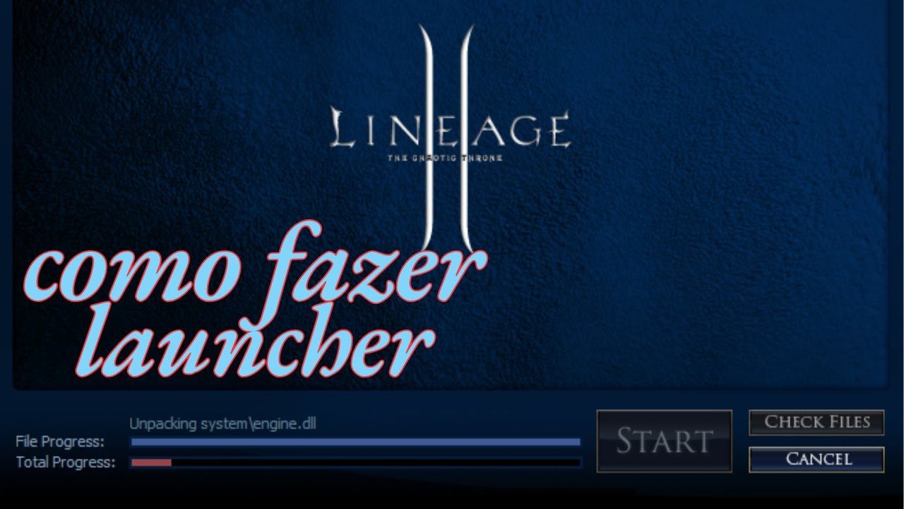 Como Fazer Launcher para seu servidor  [Introdução]