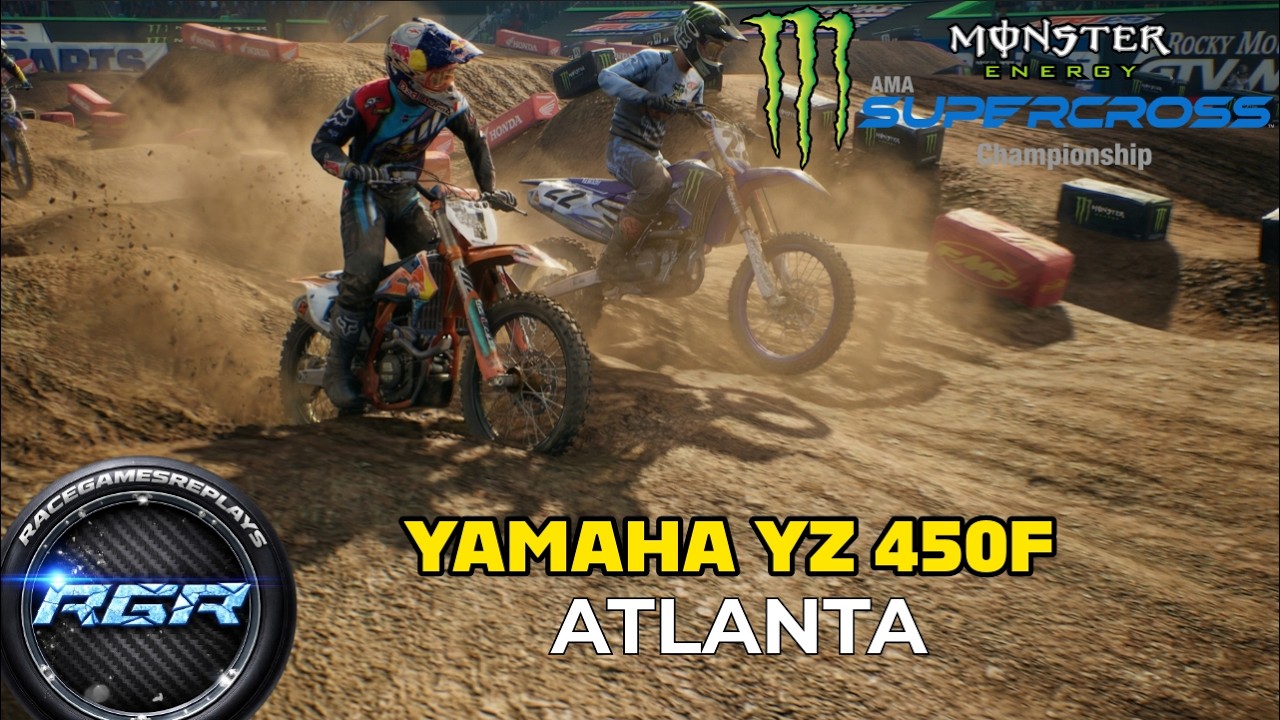 Monster Energy Supercross #Yamaha YZ 450F @Atlanta