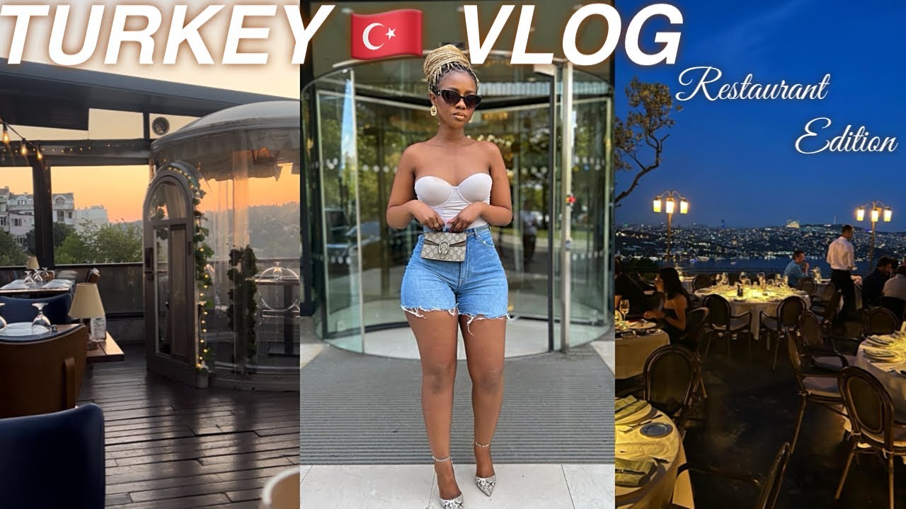TURKEY 🇹🇷 TRAVEL VLOG: BEST RESTAURANTS TO GO TO IN ISTANBUL
