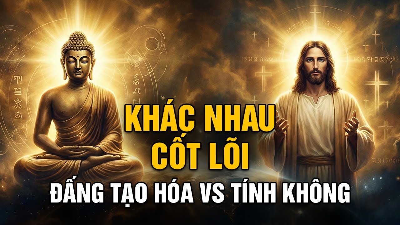 Phật Giáo và Thiên Chúa Giáo: Khác Biệt CỐT LÕI về “Đấng Tạo Hóa” & Tính Không | Tâm Pháp Giới