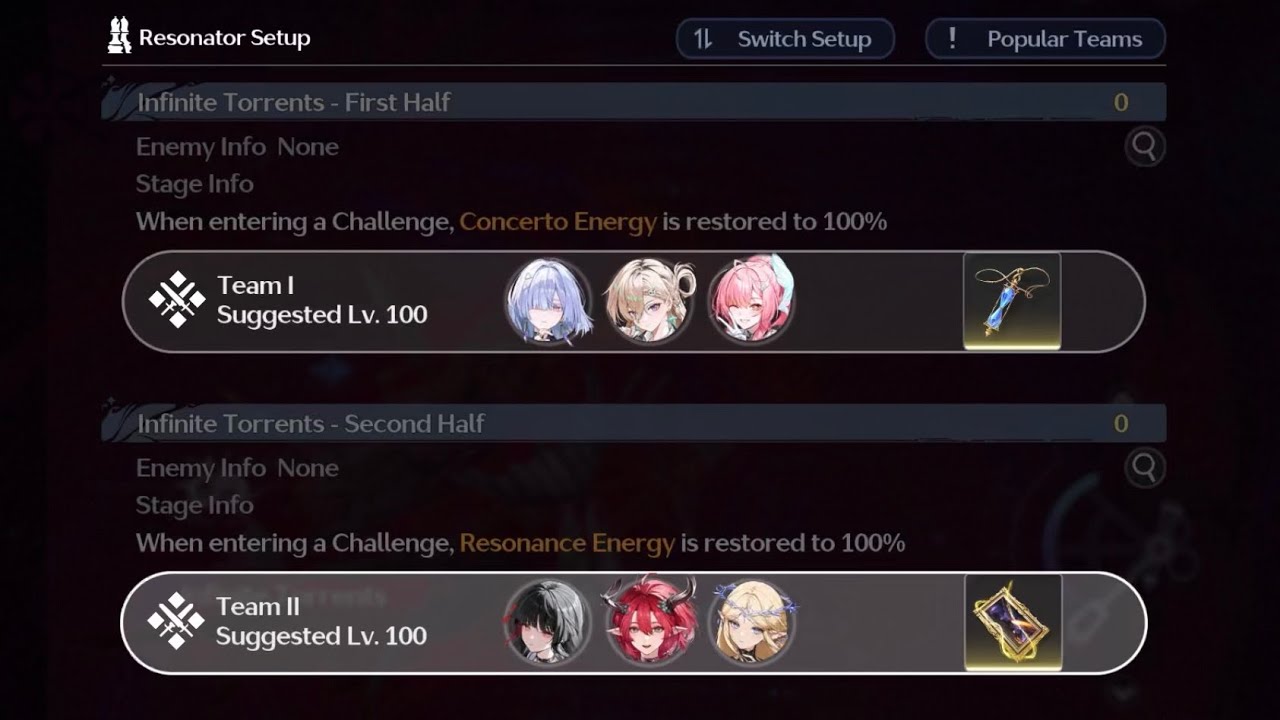 Wuthering Waves | Sentinel Team : Aemeath Tune VS Cartethyia DoT