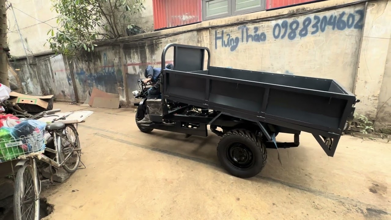 Xe ba bánh độ bền khỏe phanh ăn lái nhẹ