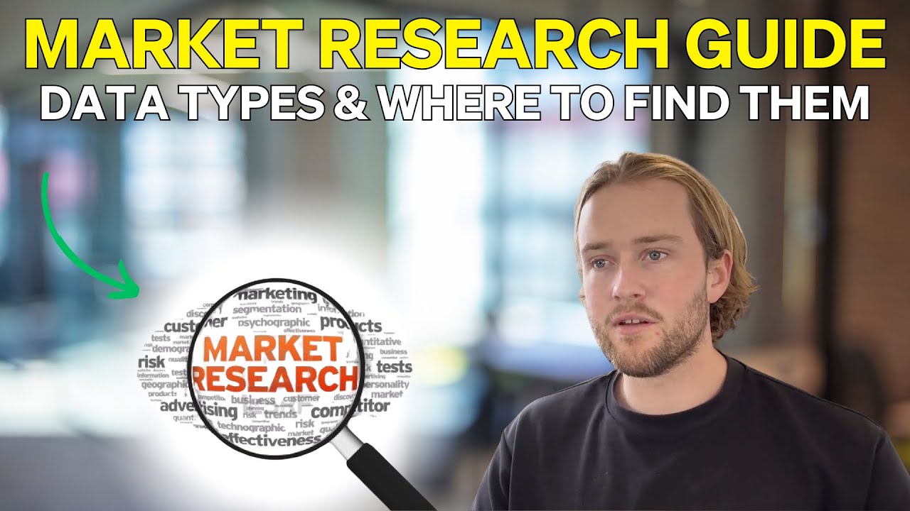 Market Research Guide PT.1 (Data Types & Where To Find Them)
