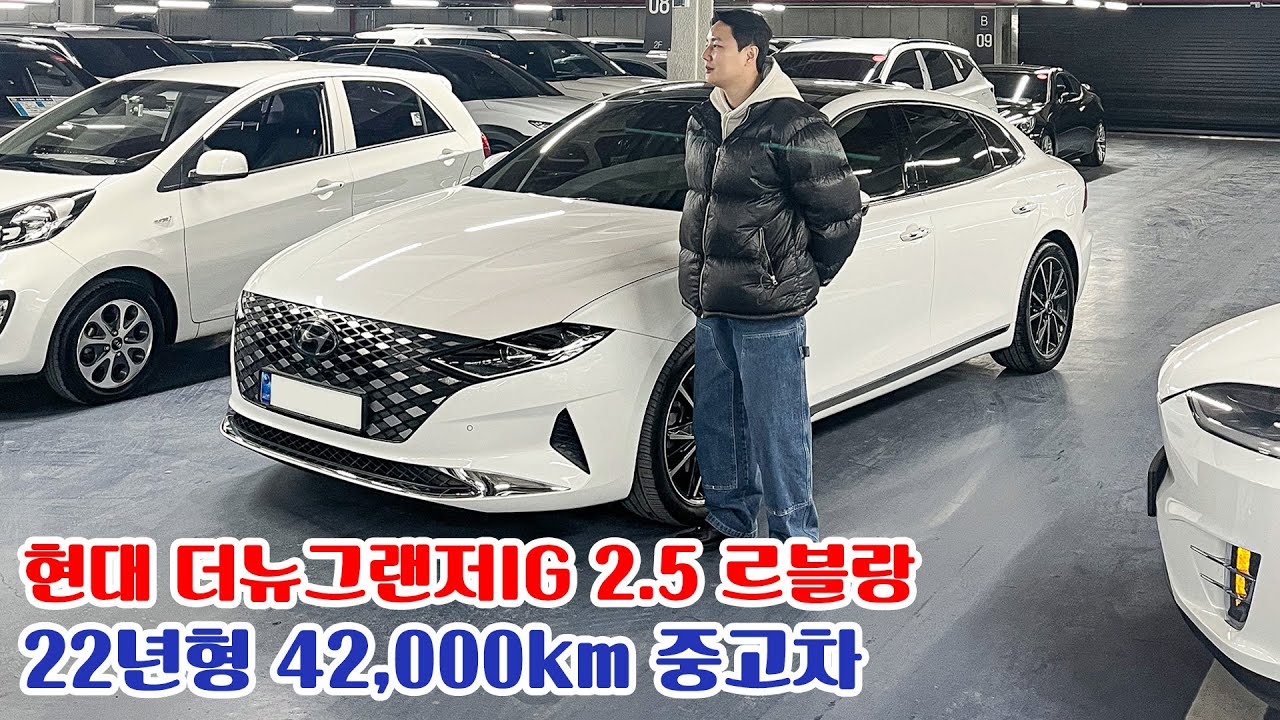 완무, 보험무, 1인신조! 파썬+크림시트 현대 더뉴그랜저IG 2.5 르블랑