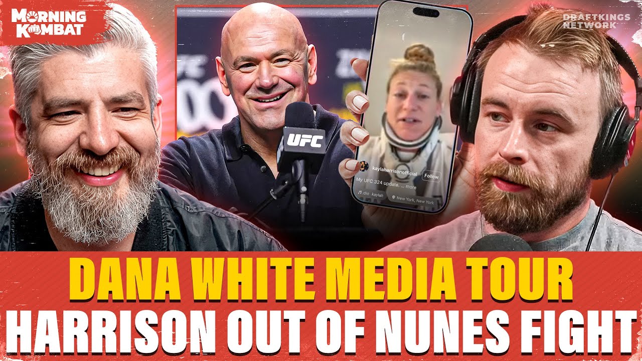 Dana White Media Tour | Kayla Harrison Out vs Nunes | PFL 2026 Plans | Gervonta Davis Arrest Warrant