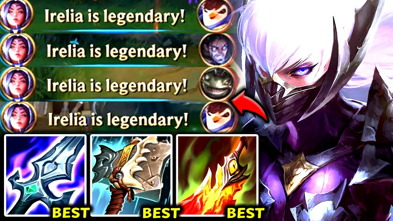 IRELIA TOP IS NOW S+ TIER AND 100% UNFAIR (#1 BEST IRELIA BUILD) - 2026 Irelia TOP Gameplay Guide
