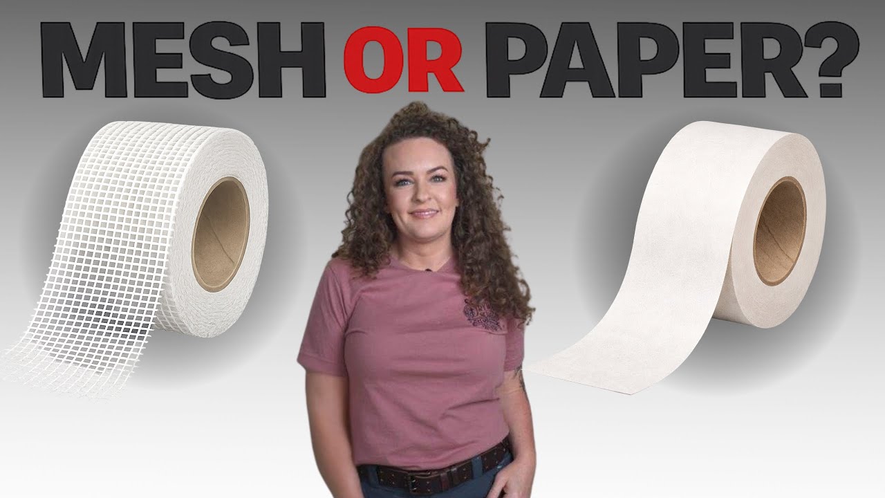 Mesh Tape vs Paper Tape — Most People Use the Wrong One