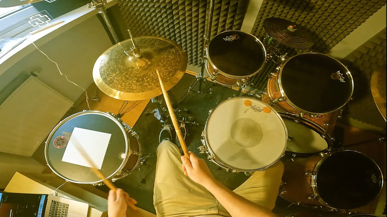 Rammstein - Ausländer | POV Drumcover | 4K