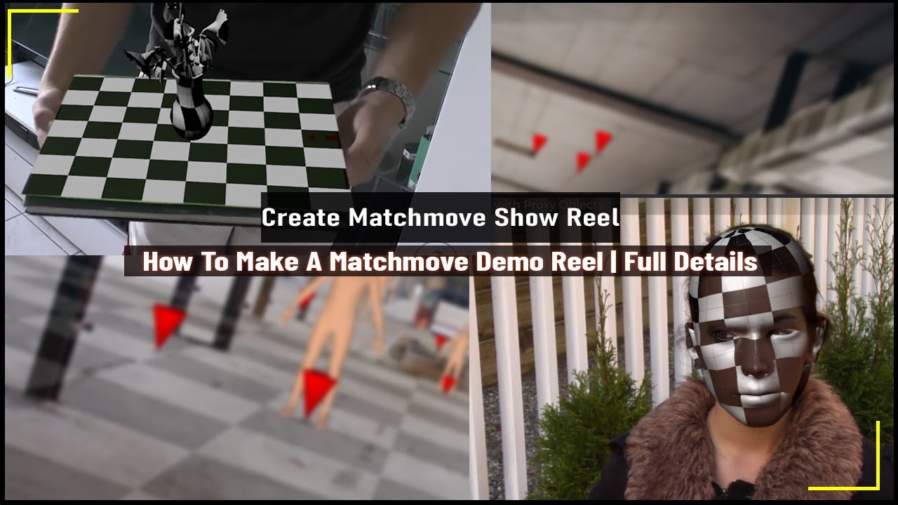 How to Make Matchmove Showreel | Create Matchmove Showreel | Matchmove Showreel