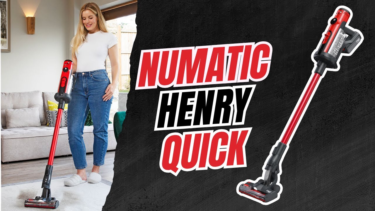 Numatic Henry Quick - odkurzacz pionowy bezprzewodowy