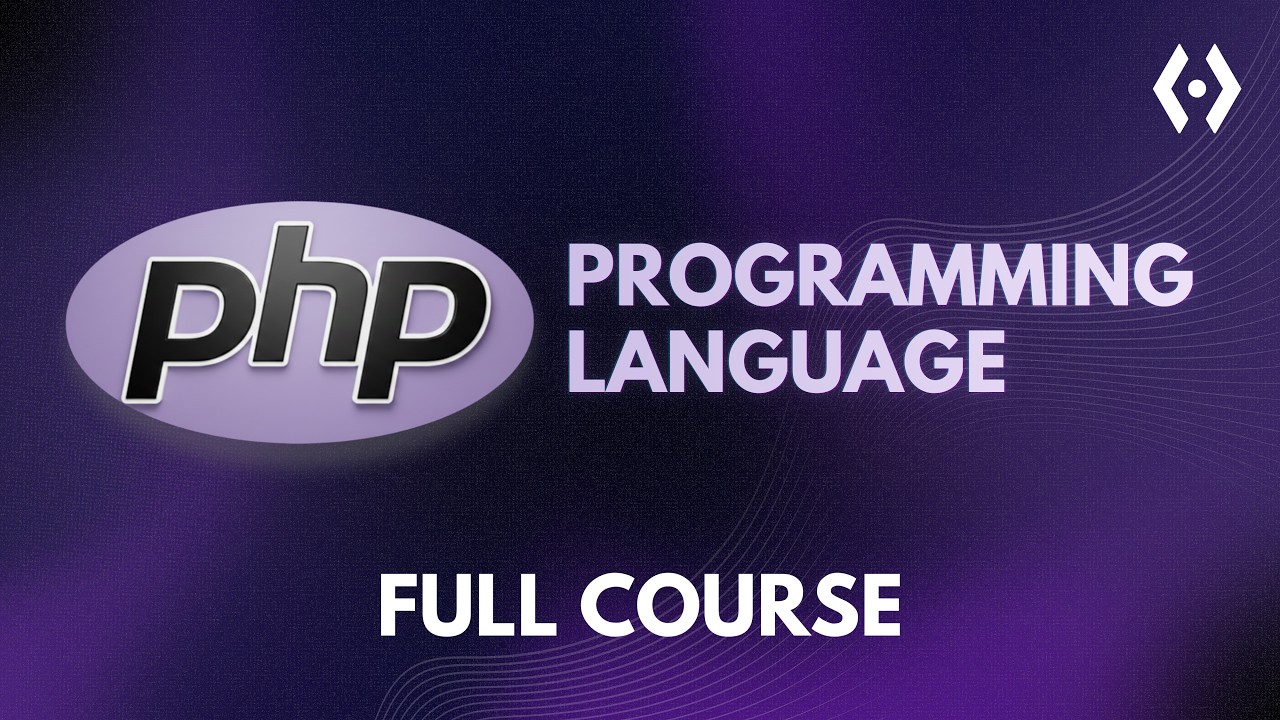 PHP Full Course for Beginners 2025 🚀 | Learn PHP & MySQL in One Video (Basics, CRUD & Forms)