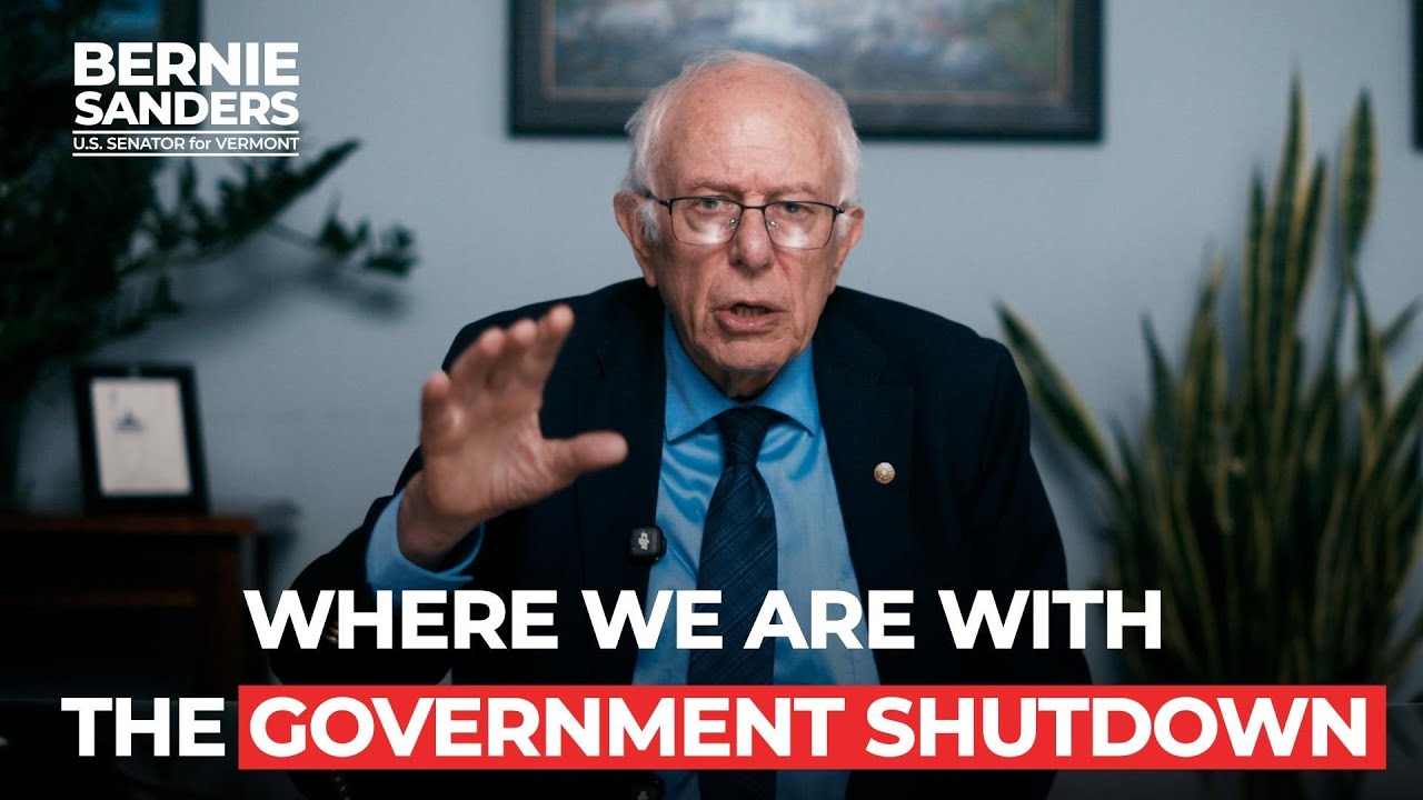 Where We Are With The Government Shutdown | Sen. Bernie Sanders