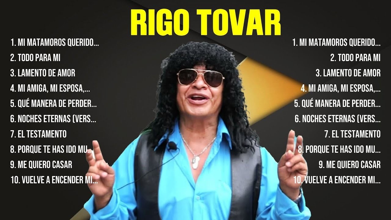 Rigo Tovar ~ Mix 20 Grandes Sucessos Románticas Antigas de Rigo Tovar 2026 ⭐