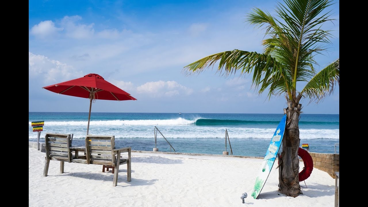 Surfing Vodi at Niyama Resort Maldives