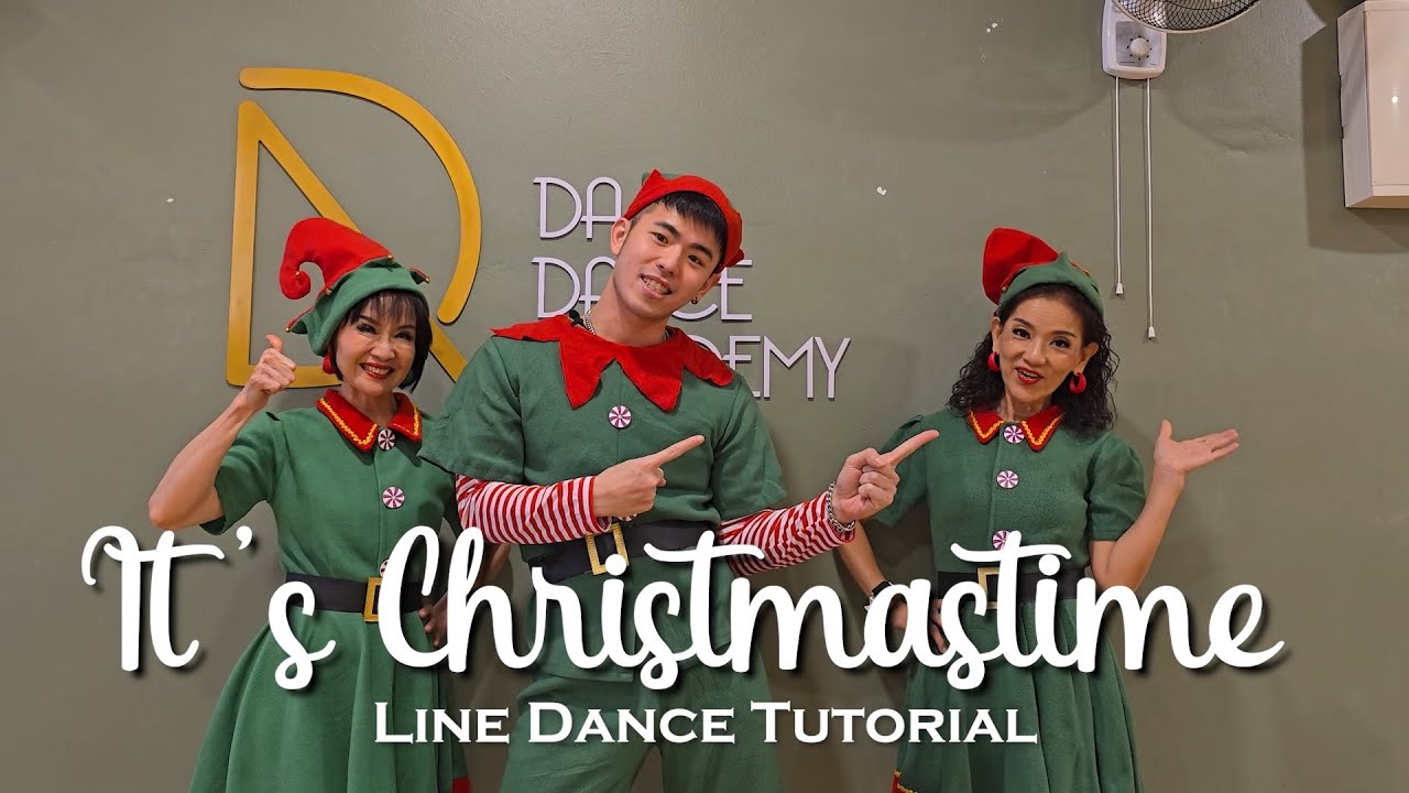 【Line Dance Tutorial】It's Christmastime
