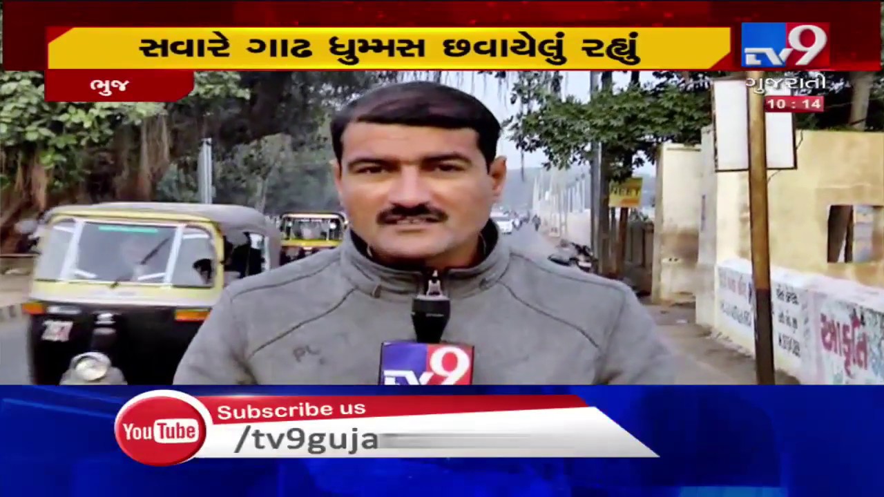 Cold wave sweeps across Gujarat, mercury dips to 8.2 degrees in Bhuj| TV9News