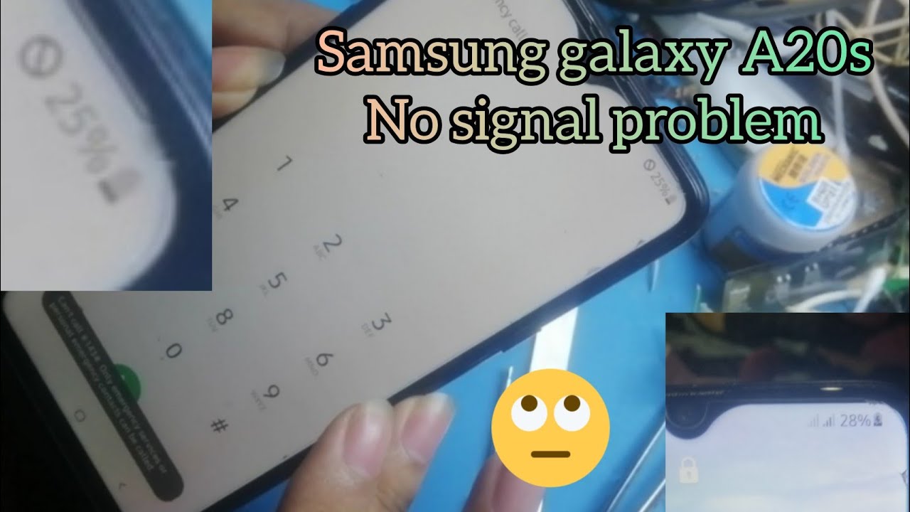 Samsung galaxy A20s no signal problem | how to fix