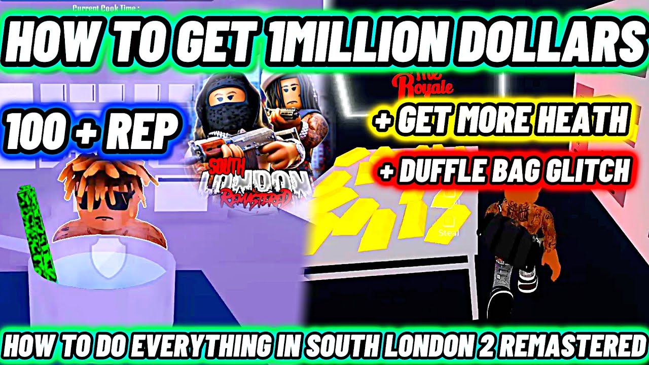 HOW TO EVERYTHING In SOUTH LONDON 2 REMASTERED 2025 |Roblox South London Remastered