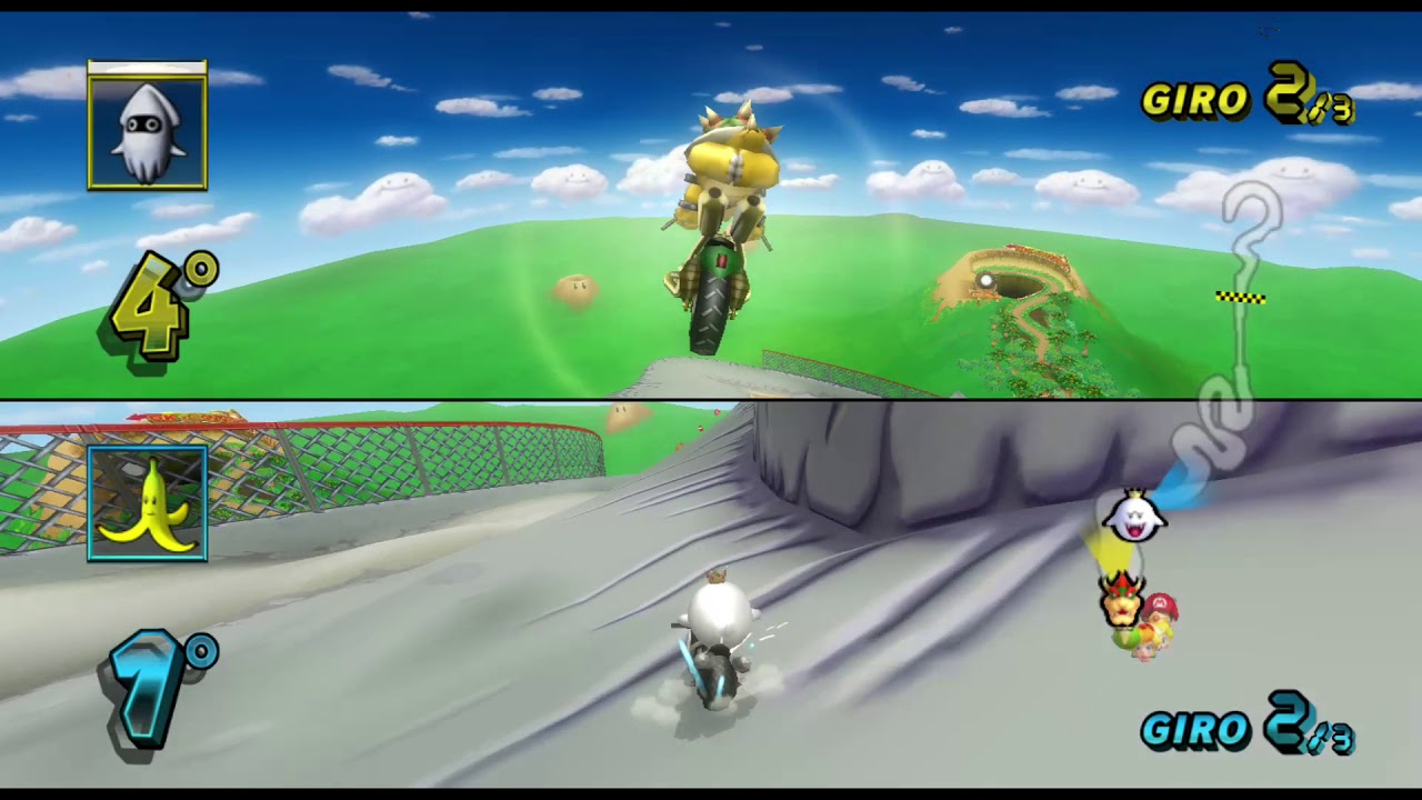 Mario Kart Wii #001 ✦ (2 Players) 150cc Lightning Cup with Bowser and King Boo