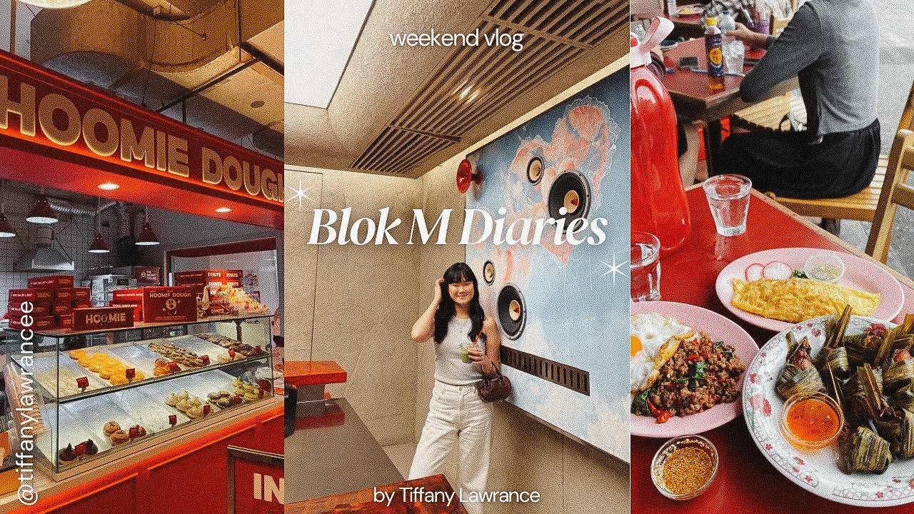 JAKARTA VLOG | explore blok m, what i eat & do, groceries shopping ۶۟ৎ⋆.˚