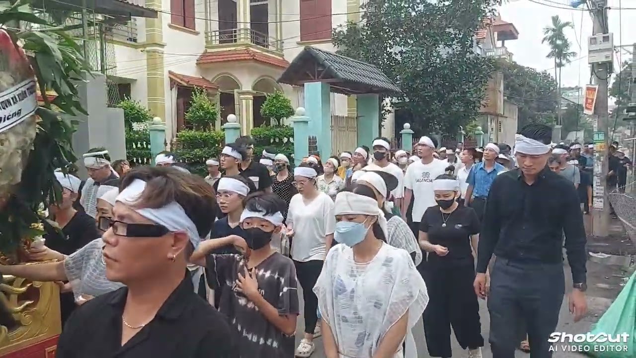 Đám tang cu lương văn Binh  thôn trúc đính x xuân trúc