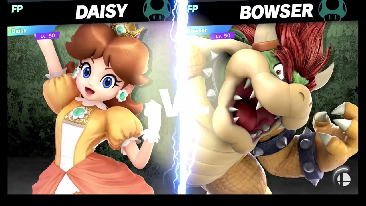 Super Smash Bros Ultimate Amiibo Fights &ndash; Request #16950 Daisy vs Bowser