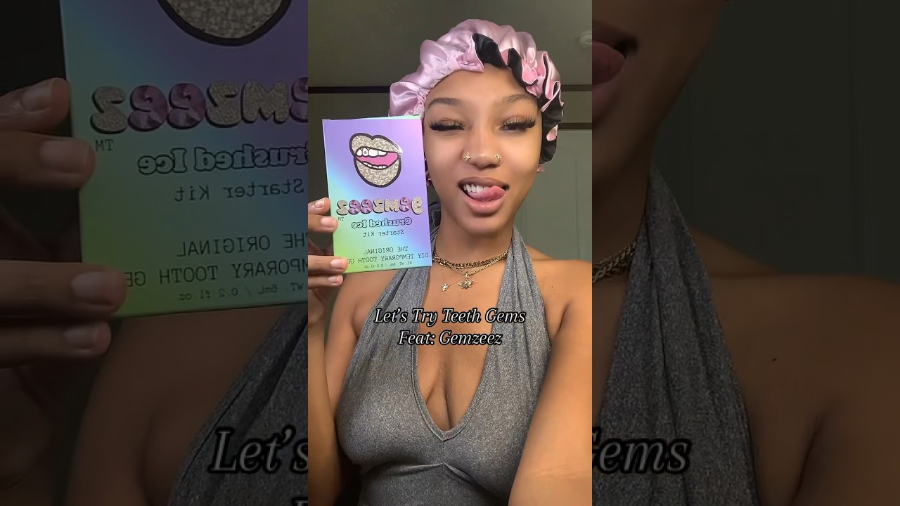 How To DIY Tooth Gems at Home! | #fyp #toothgems #explore #foryou #influencer #diy #beauty #teeth
