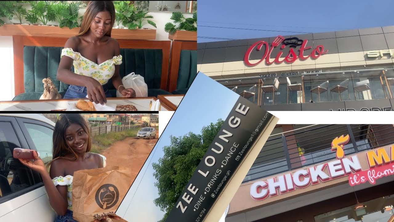 GHANA VLOG : TRYING OUT THE MOST HYPED DISHES/MEALS BY GHANAIAN SNAPCHAT INFLUENCERS|| Queen Quayson