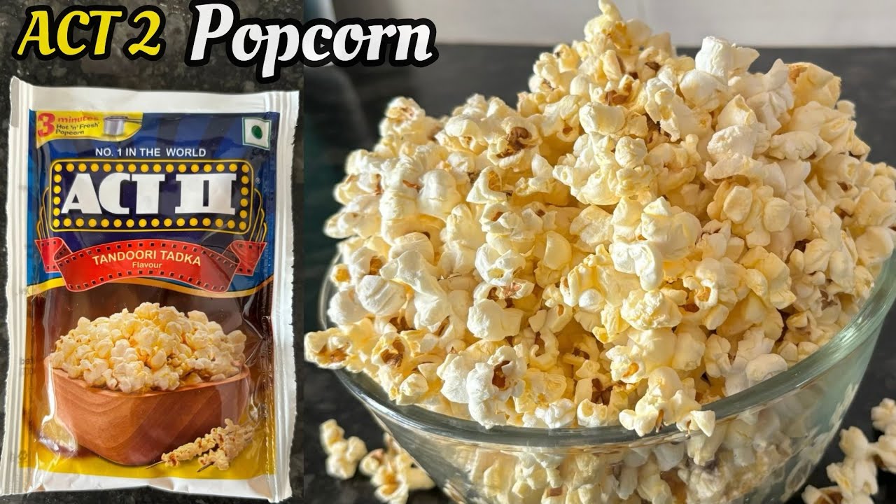 ACT 2 Instant Popcorn | Act 2 Pressure Cooker Popcorn | ACT 2 Popcorn Tandoori Tadka