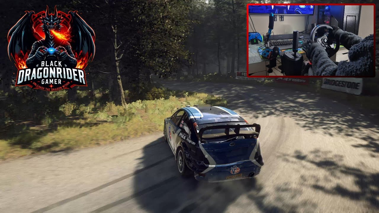 DiRT Rally 2.0  Waldabstieg (Germany)  Ford Focus 2007  No HUD Cockpit